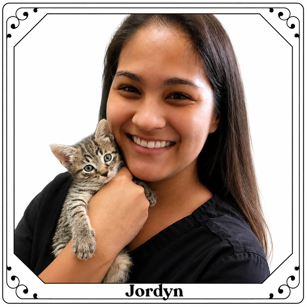 Jordyn Burgos, Veterinary Assistant at Central Animal Hospital